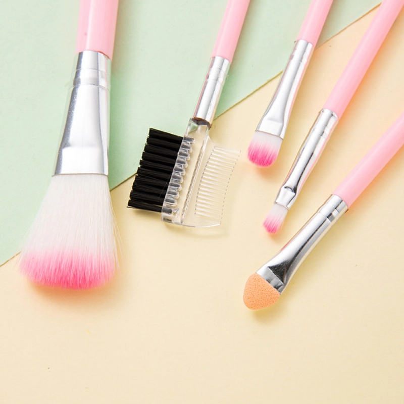 Product image KAHASIL - Kuas Brush Make Up Kosmetik Alat Kecantikan Lembut Tebal 5in1 KH004 all variant all variant